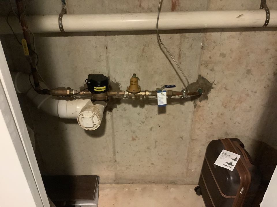Installed a new 2 gallon expansion tank and a new three-quarter inch PRV. PlumbPro Services. Lansdale plumber. 