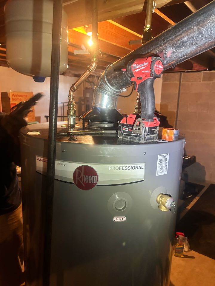 Water heater replacement, Fort Washington, Pennsylvania. Plumbing pros