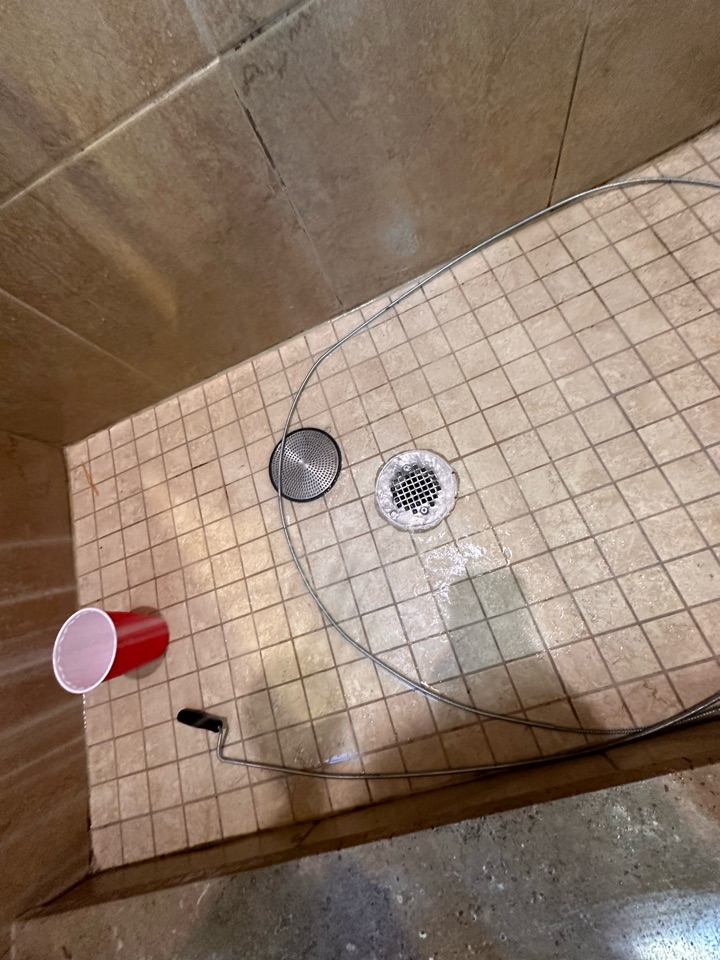 Shower drain cleaning in Blue Bell PA. Plumbing. Plumber.