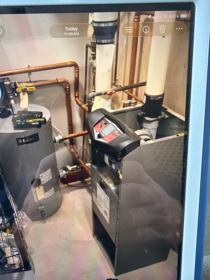 Heating check up on boiler . Plumbpro services. Plumbing heating and cooling 