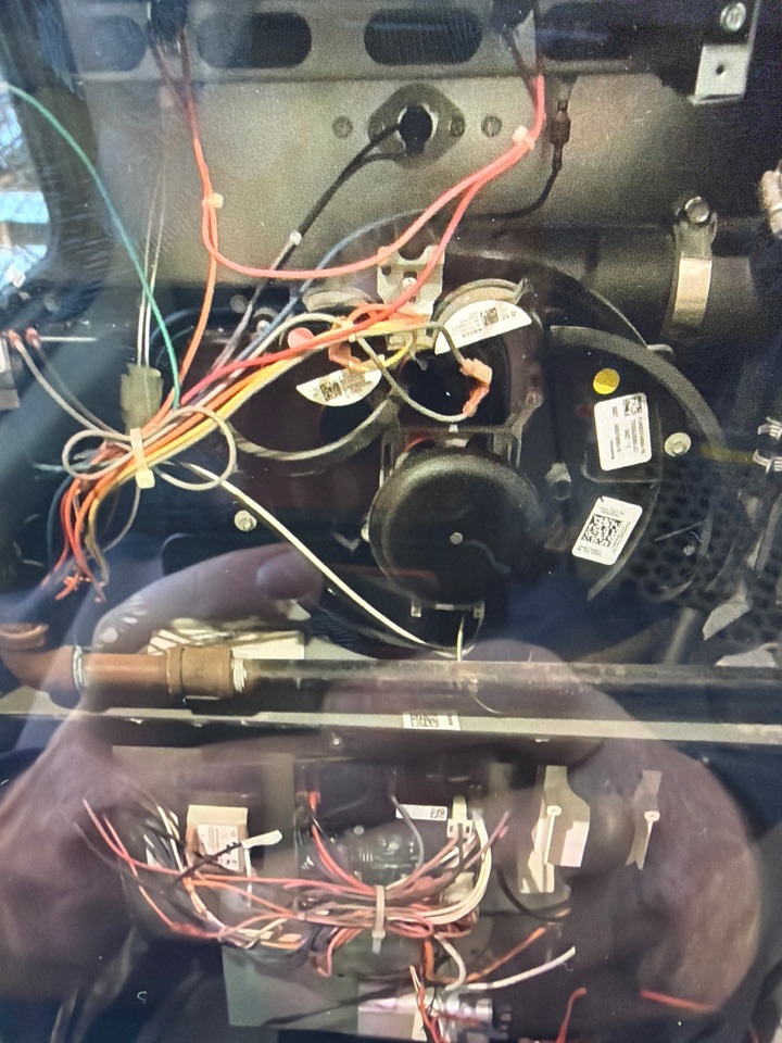 Heating repair on gas furnace . Plumbpro services . Plumbing heating and cooling. 