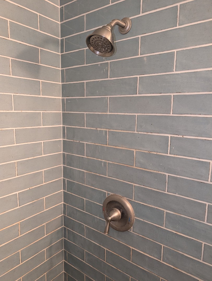 
shower repair. shower cartridge replacement. replace Moen posi temp shower cartridge. PlumbPRO Services. Fort Washington, PA. 