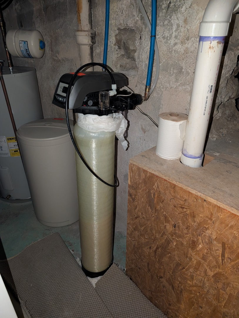
water softener estimate. Estimate to install new water softener. NOVO water softener. Water softener estimate. water treatment. water filtration. PlumbPRO Services. Blue Bell, PA. 