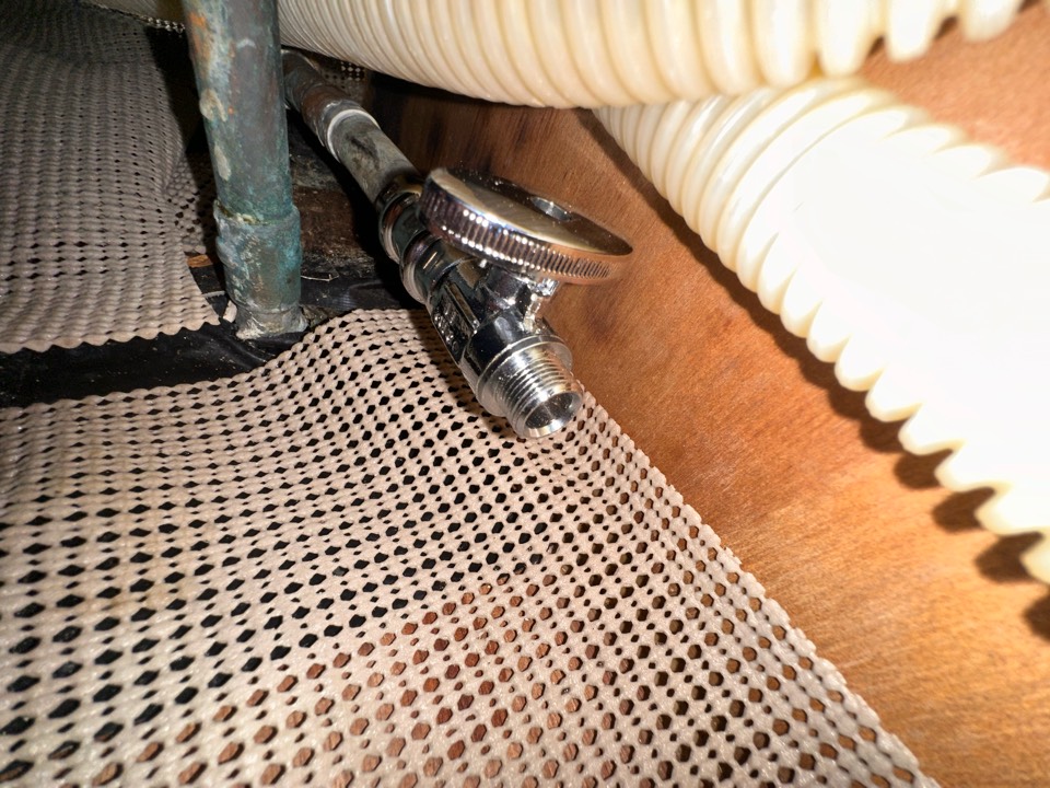 New dishwasher valve installed in Ambler PA. Plumbing. Plumber.