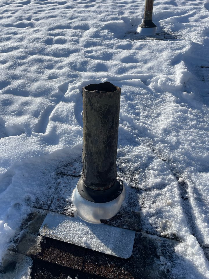 Camera inspection through roof in Philadelphia Pa. Plumber. Plumbing.