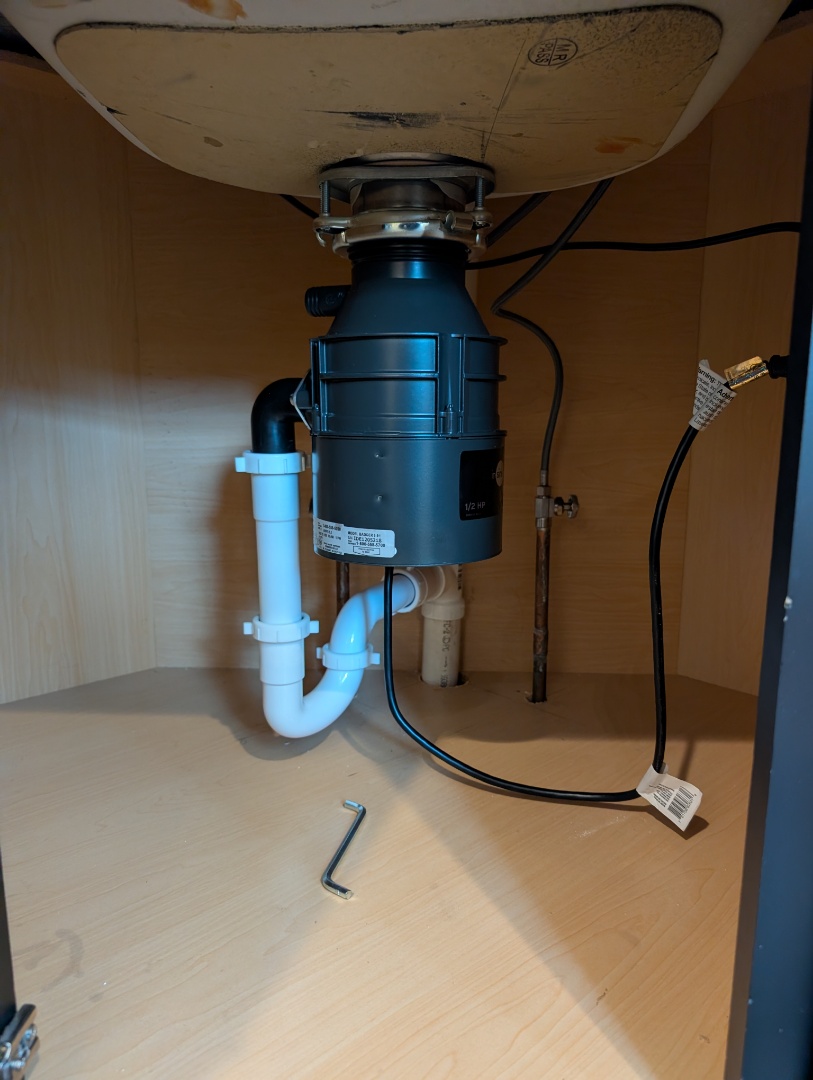 
new garbage disposal. replace garbage disposal. PlumbPRO Services. Ambler, PA. 