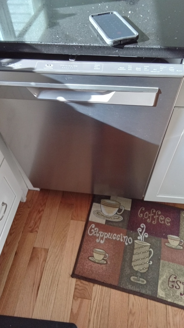 repaired dishwasher 