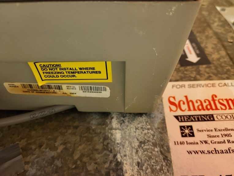 Responded to RCM VIP service call for furnace humidifier maintenance. Installed manual damper to replace broken lever on customer's humidifier. Documented equipment with appropriate caution warning regarding freezing temperatures and replaced necessary plastic components.