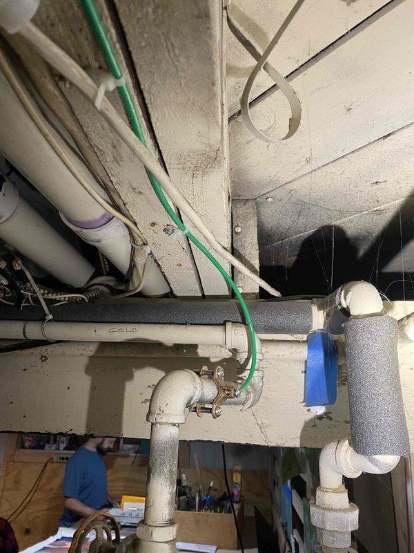 Completed warranty correction work to address failed mechanical inspection related to improper CSST bonding. Corrected the bonding of corrugated stainless steel tubing gas line to meet approved code requirements and industry standards. Re-inspected installation to ensure compliance with local mechanical code for rental property approval.