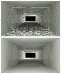 Completed comprehensive duct cleaning service including all main trunk lines and branch ducts throughout the HVAC system. Removed accumulated dust, debris, and contaminants from ductwork using professional-grade equipment, resulting in significantly improved interior surfaces as documented in before-and-after photography. Cleaned 10 register vents as part of the complete system sanitization to enhance indoor air quality and system efficiency.
