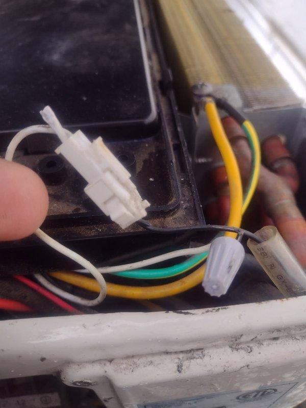 Responded to service call for ductless mini-split system that had previously frozen up. Upon arrival, confirmed unit had thawed out completely and proceeded with electrical connector inspection and reconnection work on the indoor air handler. Verified all wiring connections were secure, including ground wire and multi-pin connector assembly within the unit's electrical compartment. Recharged refrigerant system to manufacturer specifications and performed operational testing to ensure proper function. Unit operating normally at time of departure.