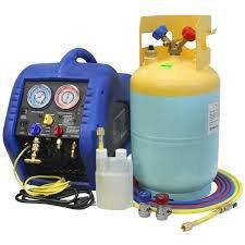 Performed pump down procedure and conducted comprehensive leak search on 7-year-old air conditioning system. Utilized refrigerant recovery equipment to safely extract refrigerant from the system prior to diagnostic testing. Identified refrigeration leak requiring repair and provided quote for necessary leak repair work and replacement of additional equipment components.