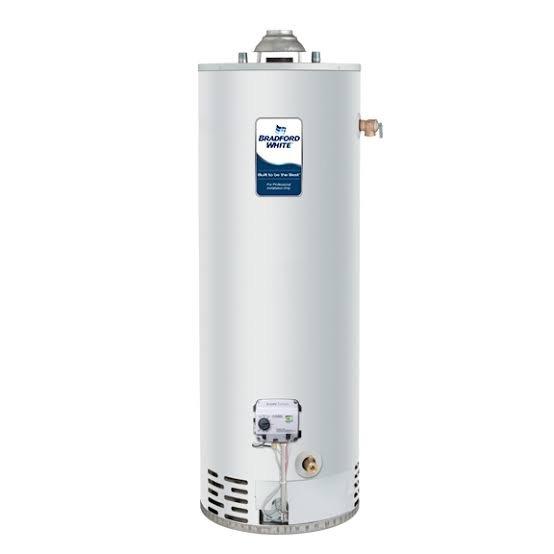Successfully installed a 40-gallon Bradford White natural gas short water heater. Connected all gas supply lines, cold water inlet, and hot water outlet with proper copper fittings, installed gas control valve assembly with sight glass, and verified all connections for proper operation and safety. Unit tested and left in full working order with no leaks detected.