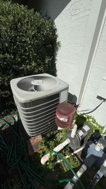 Today we visited because the a/c unit stopped working. 

We learned the outside dual run capacitor failed. After replacing the failed capacitor the unit began to run as it should. 
- Replacement of the failed dual run capacitor 
- diagnostic charge 