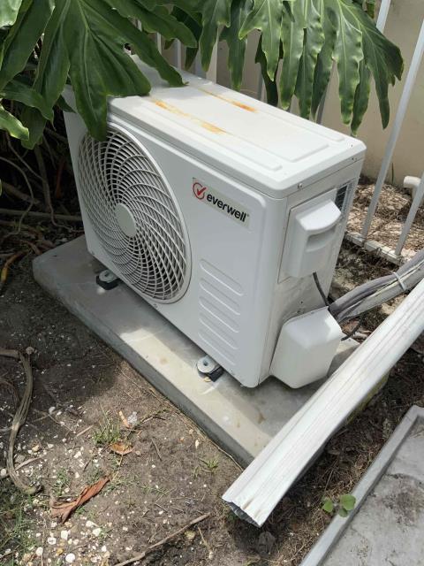 Upon arrival compressor was not running. I opened outside unit and found capacitor wires completely fried. I repaired wires and compressor turned right on. I also checked and made sure capacitor was still good. Once system kicked on I checked pressures and system was low on 410a. The suction line was starting to freeze up. I informed customer and added 2 pounds of refrigerant. Customer also wants a quote for a new mini split. Customer paid $300 with check. #9636. Upon arrival compressor was not running. I opened outside unit and found capacitor wires completely fried. I repaired wires and compressor turned right on. I also checked and made sure capacitor was still good. Once system kicked on I checked pressures and system was low on 410a. The suction line was starting to freeze up. I informed customer and added 2 pounds of refrigerant. Customer also wants a quote for a new mini split. Customer paid $300 with check. #9636.