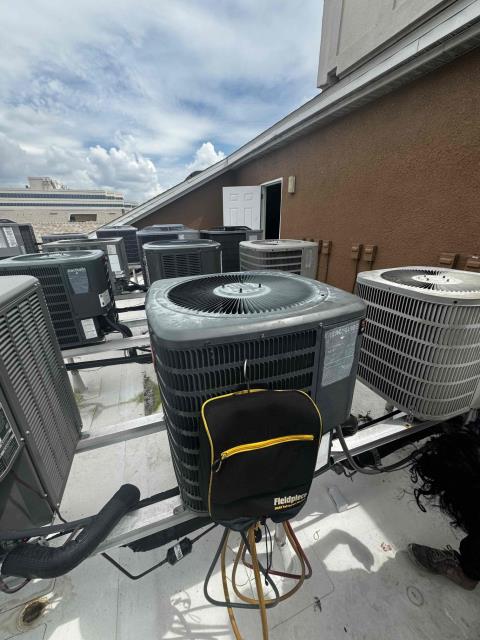 I was called to a customer's home to investigate a problem with their cooling system. Upon arrival, I found that the elderly tenant had accidentally left the system in heat mode, which was why they were not getting any cooling. I explained to the customer how to reset the system and they were able to get their home back to a comfortable temperature.