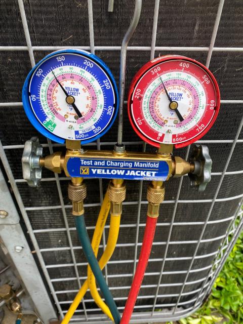 I am a highly skilled home service professional. Today, I was called to a customer's home to address an issue with their air conditioning system. Upon inspection, I discovered that the suction pipe coming out of the condenser was not insulated, which was causing the system to overheat. I also noticed that the drain line was being redirected to a garden as a watering system, but the pipe was bottlenecked down to a quarter-inch pipe, leading to multiple instances of the float switch tripping the static pressure being released and the system coming back on. I informed the customer to remove the diversion system and let the condensate flow naturally. The thermostat on the system was not responding well to anyone pushing buttons or commands, and the major functions for turning the fan on and selecting the system to cooler were not operable. I estimated the cost of replacing the thermostat and called the landlord to let him know. He agreed and sent the estimate to the homeowner, and I am wai