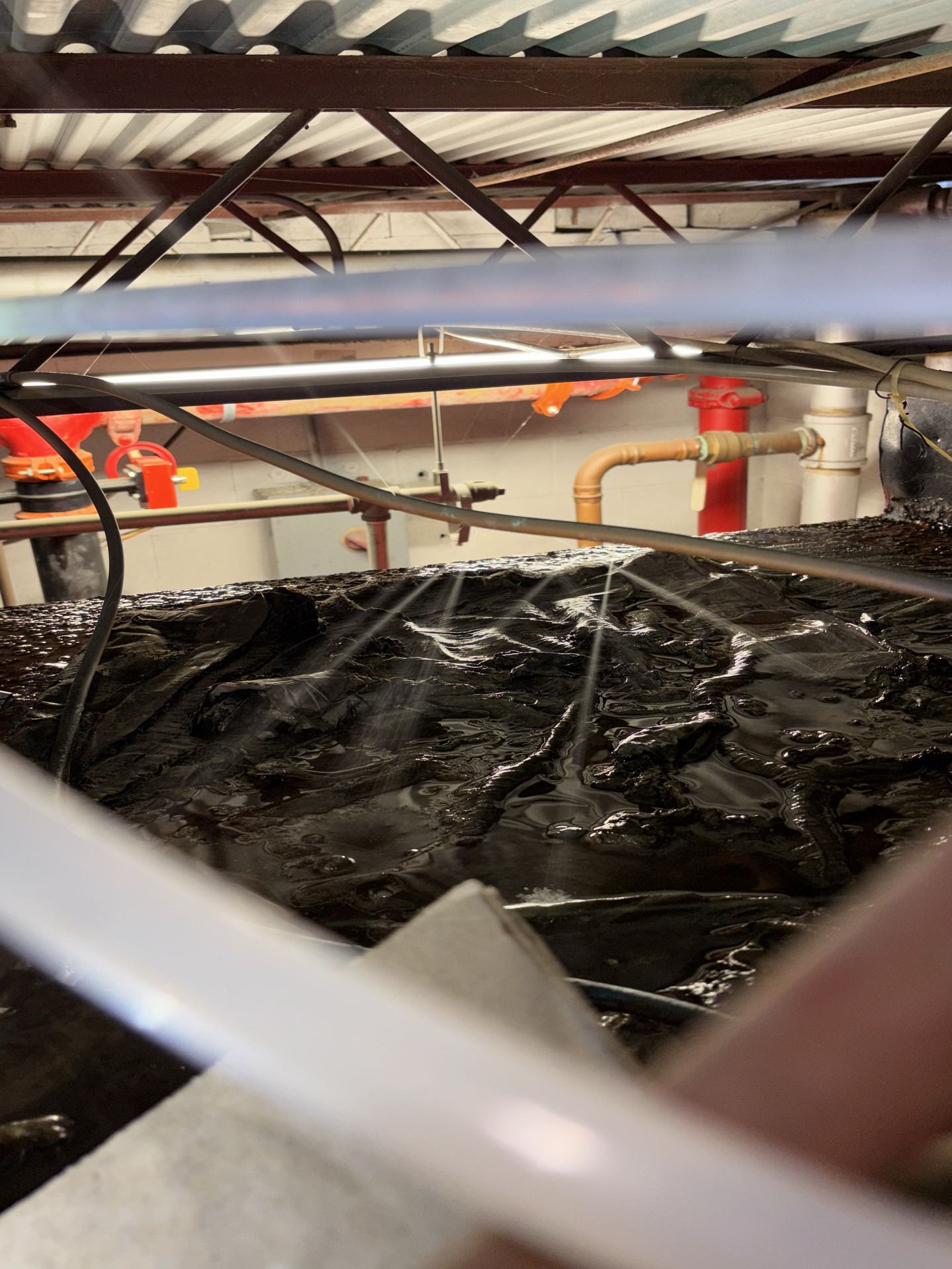 Houston, TX - Commercial water line for pump water leak repair. 