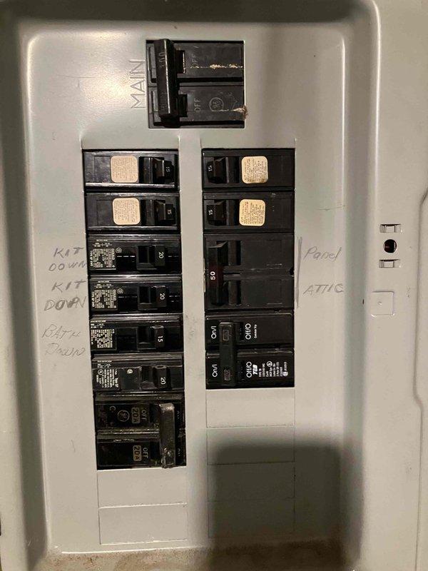 Conducted site assessment for replacement of outdated double Bard furnace system and evaluated existing electrical panel for central air installation capacity. Verified breaker setup including dedicated furnace circuit and documented current electrical infrastructure to support HVAC upgrade recommendations.