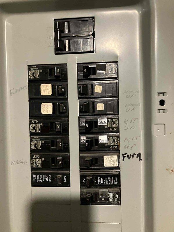 Conducted site assessment for replacement of outdated double Bard furnace system and evaluated existing electrical panel for central air installation capacity. Verified breaker setup including dedicated furnace circuit and documented current electrical infrastructure to support HVAC upgrade recommendations.