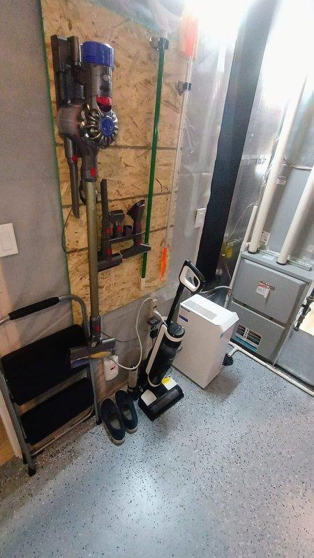 Conducted site assessment for potential installation of under-sink reverse osmosis water filtration system in customer's kitchen. Evaluated existing plumbing configuration and available space to determine optimal placement. Photos taken of access areas and mechanical room to document current setup for proper system specification.