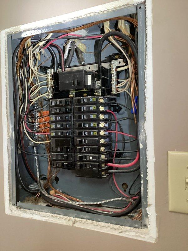 Performed diagnostic inspection on 13-year-old heating system that was failing to activate when temperature dropped below setpoint. Inspected electrical circuit breaker panel and found loose connections at the heating system circuit. Tightened connections, tested system operation through multiple heating cycles, and verified proper functionality. System now responds correctly to thermostat commands.