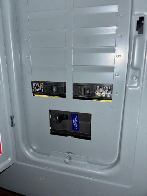 Responded to insurance claim where gas service was disconnected due to tree damage to property. Temporarily connected furnace to extension cord to establish operational status for one appliance. Verified electrical panel functionality with all breakers in proper working condition. System was successfully started and run through trial for ignition to meet NIPSCO requirements for gas service restoration.