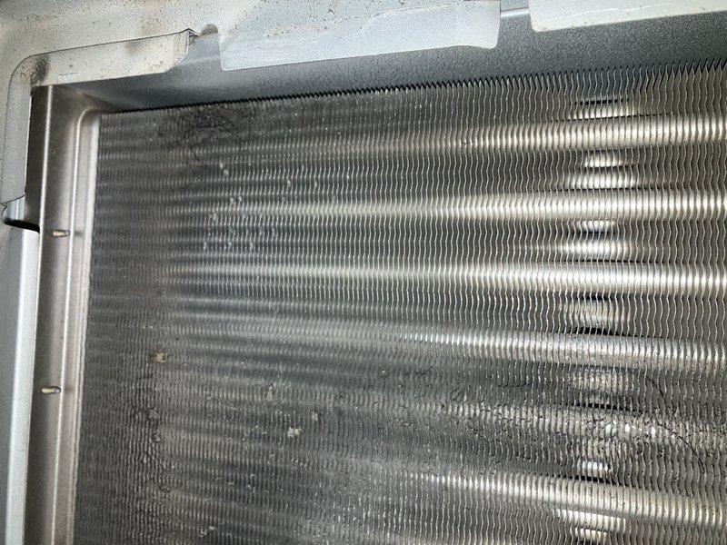 Performed comprehensive maintenance on dual furnace system including blower wheel cleaning on both units. Replaced failing capacitors (35 mfd on furnace #1 and 25 mfd on furnace #2). Removed non-functional humidifier from furnace #2 and properly sealed opening with sheet metal to restore system integrity and proper airflow.
