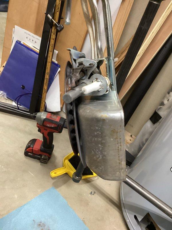 Responded to service call for 7-year-old tanked water heater experiencing intermittent operation issues. Inspection revealed proper flame pattern with strong blue combustion, indicating good gas supply. Cleaned debris accumulation from burner assembly and verified proper ignition sequence to resolve the intermittent lighting problem.