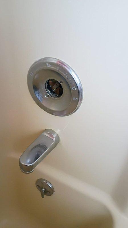 Inspected shower control valve system after customer reported issues with water flow control. Accessed plumbing wall to examine brass valve assembly and copper supply lines. Replaced damaged cartridge in the shower control valve to restore proper water distribution functionality.