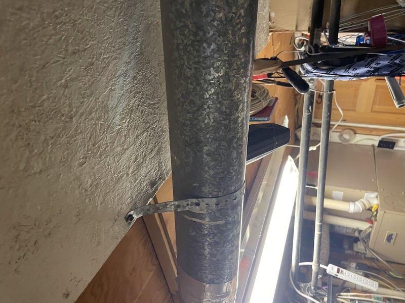 Conducted gas leak detection and pressure testing on residential gas line servicing the stove, which was improperly connected. Identified faulty connection points, repaired the gas line to eliminate leakage hazard, and performed final pressure test to confirm system integrity in this 60-year-old home.