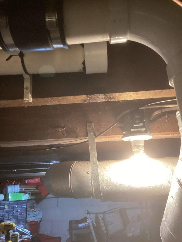 Successfully installed a Lennox ML196UH070 furnace with T4 thermostat and 1610 media air cleaner in basement utility area. System was properly connected to existing ductwork with new PVC ventilation piping and all electrical components were wired according to manufacturer specifications. Final inspection confirmed proper operation of all installed components.