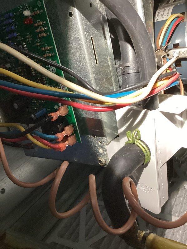 Completed monthly maintenance service on Diamond system. Inspected and verified proper operation of all electrical components including circuit board, capacitor, and wiring connections. Examined refrigerant lines and internal components for proper condition with no issues identified.