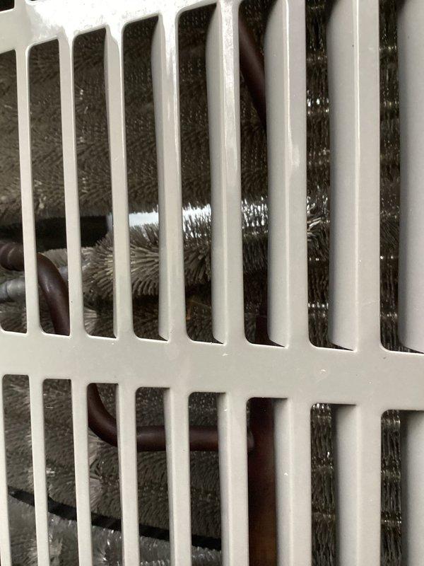 Completed planned annual air conditioning maintenance on American Standard Silver Series condenser unit per HVAC membership agreement. Performed comprehensive system inspection including visual assessment of outdoor unit condition, grille integrity, and ventilation components. Inspected flexible aluminum ductwork and interior register for proper airflow and secure connections. Unit operational and ready for continued service with maintenance renewal scheduled for May 2026.