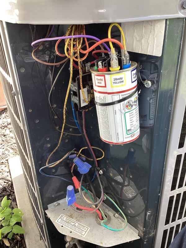 Completed planned maintenance on residential air conditioning system as part of membership agreement. Performed comprehensive inspection of outdoor condensing unit, checked refrigerant pressures using manifold gauge set, tested electrical components including dual capacitors, and verified proper operation of all system functions. Replaced air filter and confirmed unit is operating within manufacturer specifications for the cooling season.