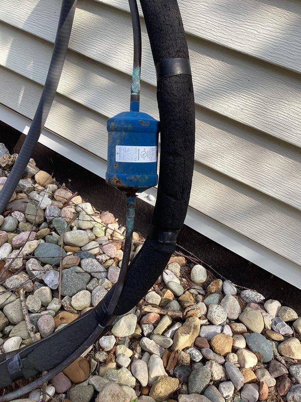 Responded to non-urgent central heating service call to address leaking exhaust vent. Removed compromised section of exhaust venting and rebuilt transition from 3-inch to 2-inch PVC pipe to ensure proper condensate drainage and exhaust flow from high-efficiency furnace. Upon completion of repairs, enrolled customer in preventive maintenance agreement covering complete HVAC system for ongoing equipment protection and performance optimization.