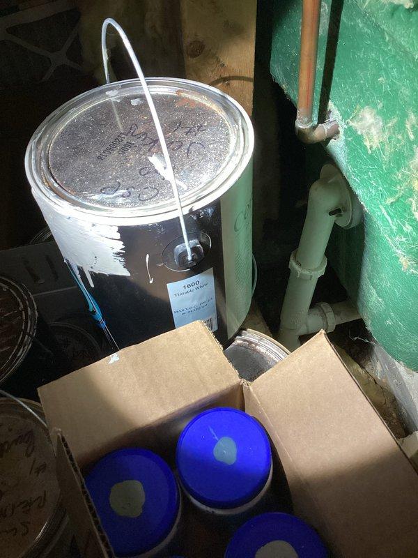 Completed scheduled HVAC maintenance and finalized leak repair from previous service visit. Inspected plumbing connections in crawl space, verified PVC piping integrity, and documented system conditions with photo documentation for service records.