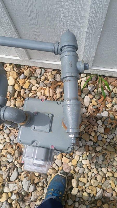 Conducted site assessment and provided estimate for installation of gas line extension from existing meter to pool heater location. Evaluated current gas meter assembly and connection points, documented existing infrastructure and terrain conditions including excavation pathway alongside building foundation, and determined routing requirements for new gas line installation to service pool heating equipment.