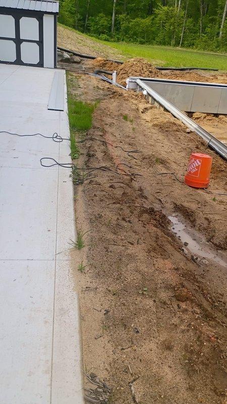 Conducted site assessment and provided estimate for installation of gas line extension from existing meter to pool heater location. Evaluated current gas meter assembly and connection points, documented existing infrastructure and terrain conditions including excavation pathway alongside building foundation, and determined routing requirements for new gas line installation to service pool heating equipment.