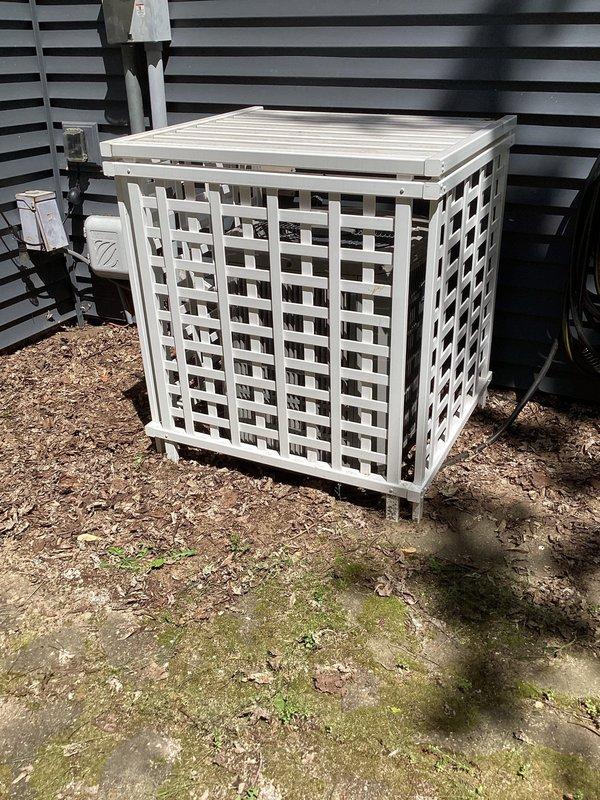 Completed heating maintenance service as part of USA Diamond Single Maintenance plan. Performed comprehensive inspection and maintenance on outdoor HVAC unit, including filter replacement with 410 filter and humidifier pad replacement with #10 pad as included in membership. Verified proper operation of all system components, checked electrical connections at disconnect box, and ensured protective lattice enclosure was secure. Unit tested and left in proper working condition. This completes the final planned maintenance visit under current service agreement.