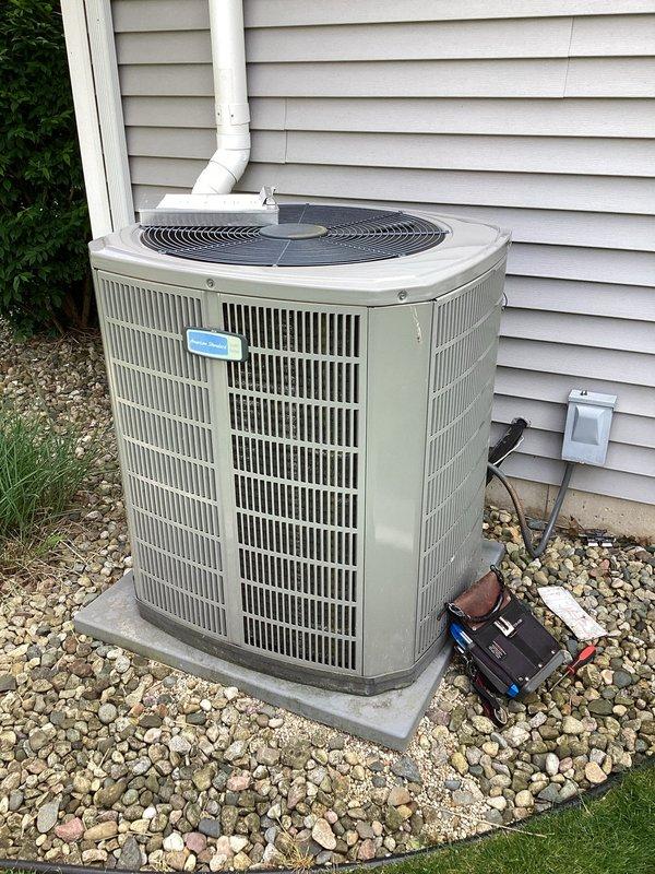 Completed scheduled air conditioning maintenance under membership plan. Performed comprehensive system inspection of outdoor condensing unit, including electrical component evaluation, capacitor testing, and verification of all wire connections and contactors. Replaced 410 filter as included in maintenance agreement. All systems operating within normal parameters upon completion.
