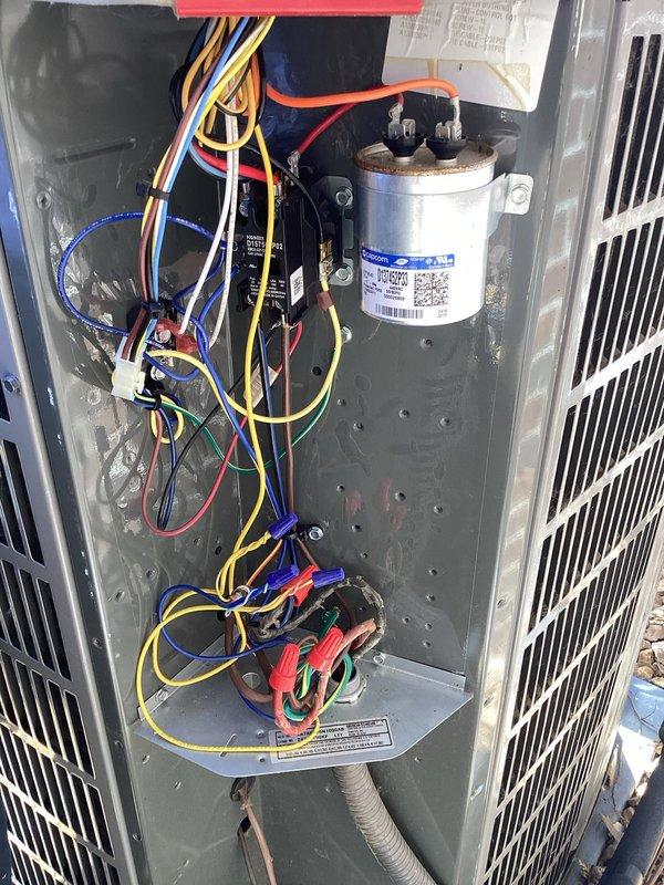 Completed comprehensive summer tune-up and preventive maintenance on two residential air conditioning systems—one newly installed unit and one approximately ten-year-old system. Performed full inspection of both units including electrical component testing, capacitor verification, refrigerant level checks, condenser coil cleaning, and airflow assessment. All systems operating within manufacturer specifications with no deficiencies identified; both units cleared for continued service.
