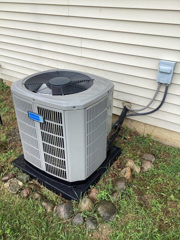 Completed annual planned maintenance on 4-year-old outdoor HVAC system. Performed comprehensive inspection of unit exterior, verified proper placement on equipment pad, and confirmed adequate clearance from structure. Removed access panel and conducted thorough internal component inspection. Tested electrical connections and components including capacitor, contactor, and control wiring using diagnostic equipment with alligator clip leads. Verified all wire connections secure across multiple circuits including power, control, and safety wiring. Inspected capacitor condition and mounting. System operating within normal parameters upon completion of maintenance procedures.