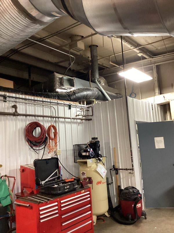 Responded to no cooling complaint on 15-year-old air conditioning system with reported refrigerant leak history. Performed system evaluation and documented existing outdoor condenser unit and indoor equipment installation with photographs for replacement quote preparation. Confirmed unit age and condition warrant replacement consideration due to recurring refrigerant loss and system age beyond typical service life expectancy.