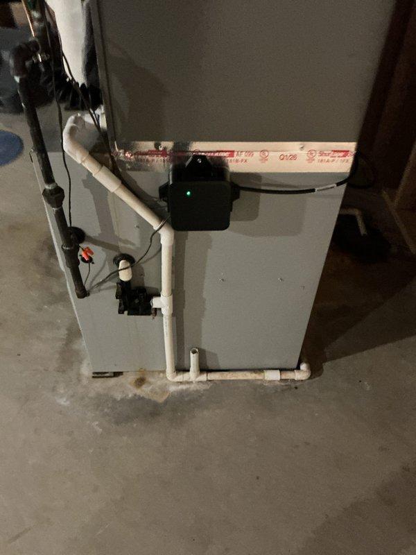 Completed installation of ML13KC1-030 air conditioning system with CK40CT-30/36C coil and T6 thermostat. Outdoor condensing unit was positioned on concrete pad with proper clearances, electrical disconnect installed, and refrigerant lines connected. Indoor evaporator coil was mounted to existing air handler, thermostat wired and programmed, and system was charged, tested, and balanced to manufacturer specifications. All components are operating within normal parameters and installation passed final inspection.