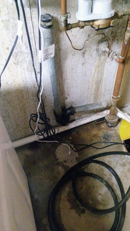 Installed Honeywell automatic shutoff valve system to prevent water damage from potential pipe failures. Connected unit to existing copper supply lines with new brass fittings and integrated with electrical system for automated water flow control during leak detection events.