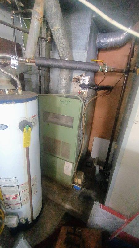 Completed AC tune-up on 28-year-old Lennox cooling system that experienced a brief 30-minute outage prior to service call. Performed comprehensive cooling maintenance including inspection of all major components, verified system operation and functionality. System tested successfully and confirmed working properly at time of service completion.