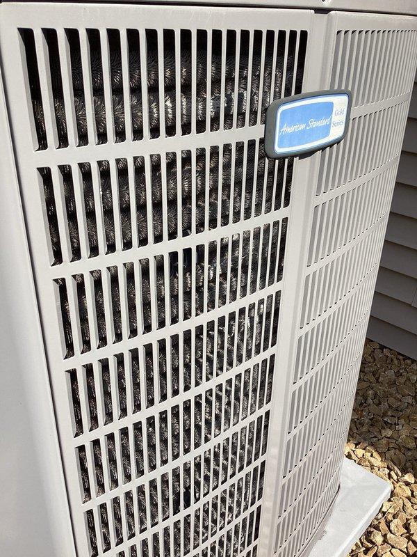 Completed scheduled preventive maintenance on American Standard air conditioning system at church facility. Performed comprehensive inspection of outdoor condenser unit, verified proper operation of all components, and confirmed unit is operating within manufacturer specifications. Equipment found in good working condition with minimal debris accumulation; unit ready for continued cooling season operation.