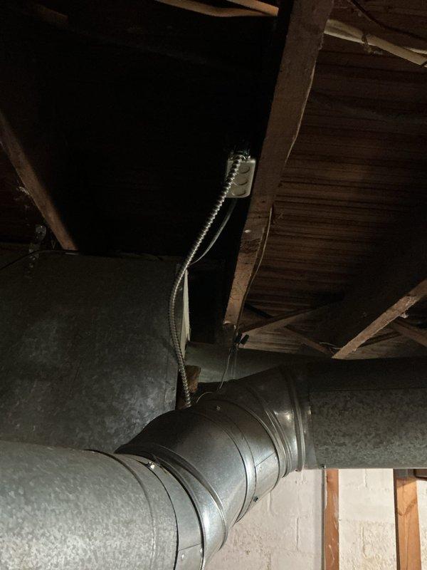 Successfully installed ML180UH070E36BK high-efficiency furnace in attic space with complete ductwork integration and proper venting. Installation included 1620 air cleaner system for enhanced indoor air quality and S200 programmable thermostat for optimal climate control. All components tested and verified operational, with system commissioned and ready for service.