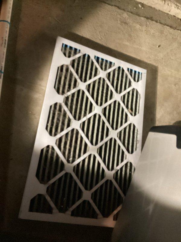 Responded to no heat call on 5-year-old Lennox furnace displaying E290 error code indicating fault in ignition circuit. Upon arrival, confirmed no airflow through vents and system inoperative. Accessed attic-mounted unit and inspected internal components including gas valve assembly, ignition system, and control board. Traced ignition circuit fault through electrical connections and verified proper gas supply via yellow flex line to brass valve assembly. Evaluated burner assembly and heat exchanger condition. Inspected air filter which showed significant dust accumulation that may have contributed to system stress. Diagnosed ignition failure, performed necessary repairs to restore ignition circuit functionality, and tested system through complete heating cycle to verify proper operation and flame sensing.